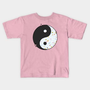 Yinyang Disco Ball Kids T-Shirt